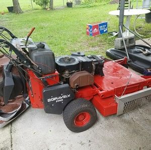 Mower stand up